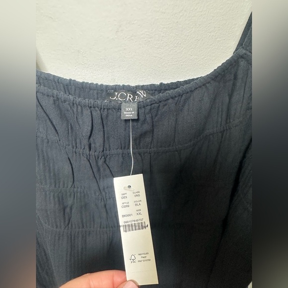 NWT! J.Crew Airy gauze tiered maxi dress. Size XXL $148 - Picture 5 of 8